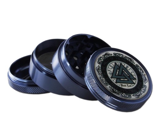 Black Leaf Boxed Percolator Bong VALHALLA Set