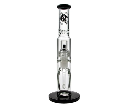 D-SMOKE Ascension Bong met Precooler – Black | Ice Bong