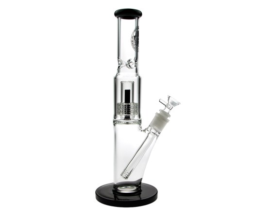 D-SMOKE Ascension Bong met Precooler – Black | Ice Bong