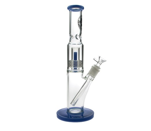 D-SMOKE Ascension Bong – Blue | Ice & Percolator Bong
