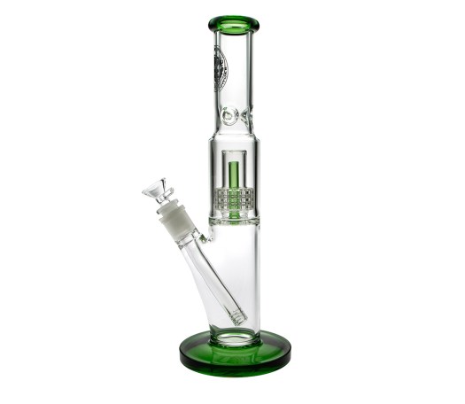 D-SMOKE Ascension Bong – Green | Ice & Percolator Bong