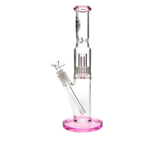 D-SMOKE Ascension Bong – Pink | Ice & Percolator Bong