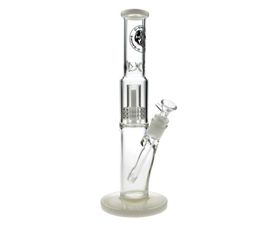 D-SMOKE Ascension Bong – White | Ice & Percolator Bong