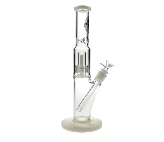 D-SMOKE Ascension Bong – White | Ice & Percolator Bong