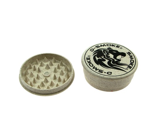 D-SMOKE BioCrusher Natuurlijke Grinder 61 mm - 3-Part