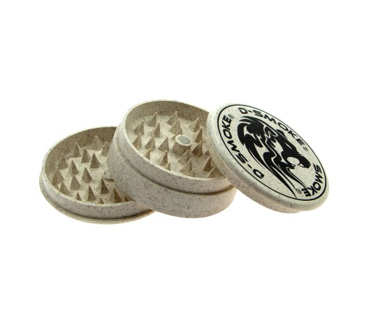 D-SMOKE BioCrusher Natuurlijke Grinder 61 mm - 3-Part