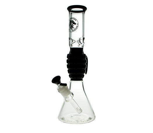 D-SMOKE Grenade Ice Bong - Black