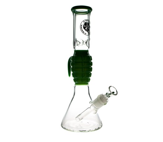 D-SMOKE Grenade Ice Bong - Green