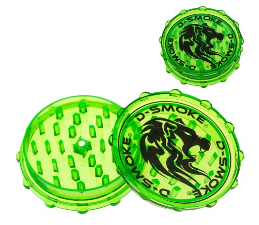 D-SMOKE Monster Grinder 75 mm - 2-delig - Green