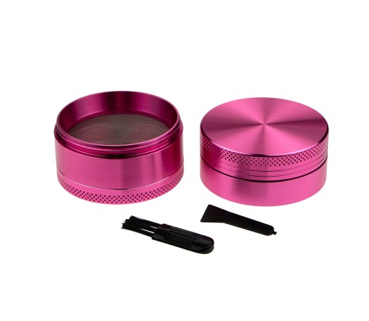 Pink Lady Grinder - Roze metalen grinder