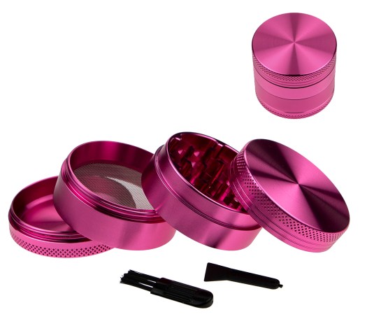 Pink Lady Grinder - Roze metalen grinder