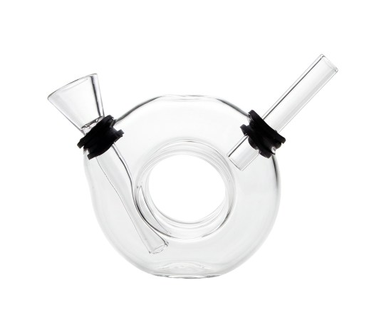 Donut Mini Glass Bong - Glazen waterpijpje