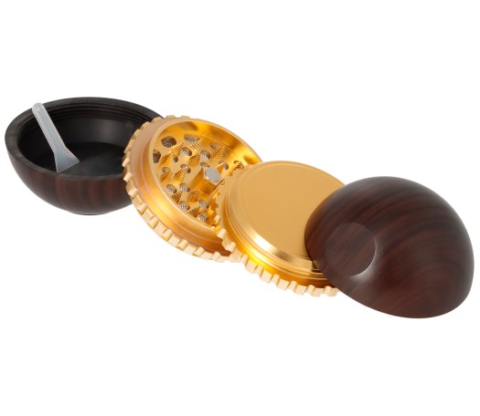 Gyrogrinder 4-piece Brown Wooden Look 