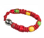 Bracelet Pipe Red / Armband Pijp Rood