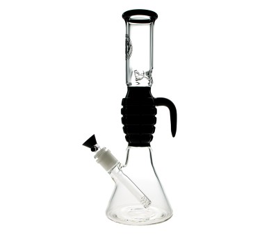 D-SMOKE Grenade Ice Bong - Black
