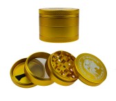 D-SMOKE Matrix Grinder 4-Parts 63 mm - Gold