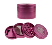 D-SMOKE Matrix Grinder 4-Parts 63 mm - Pink