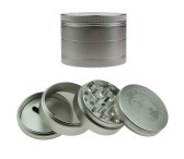 D-SMOKE Matrix Grinder 4-Parts 63 mm - Silver