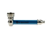 D-SMOKE Metal Weed & Hash Pipe - Blue