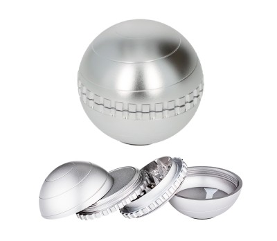 Gyro Metal Ball Grinder - 4 parts - Chrome
