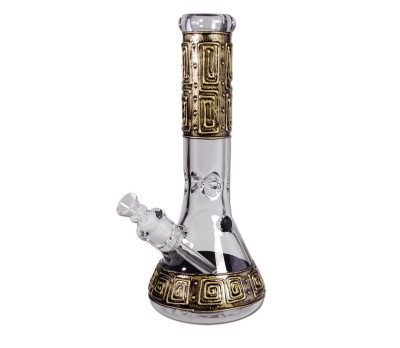 Steampunk Bronze Ice Bong - 7 mm